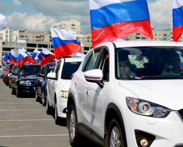 В знак единства народов Кавказа 9 мая прошел автопробег